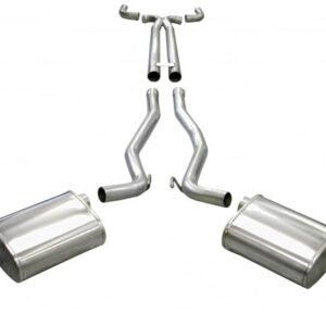 Corsa 10-14 Chevrolet Camaro Convertible SS 6.2L V8 Manual Polished Sport Cat-Back + XO Exhaust