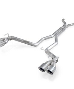 Stainless Works 2012-15 Camaro ZL1 6.2L 3in Catback Dual Chambered Exhaust X-Pipe Quad Tips