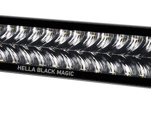 Hella Universal Black Magic 21in Double Light Bar - Driving Beam