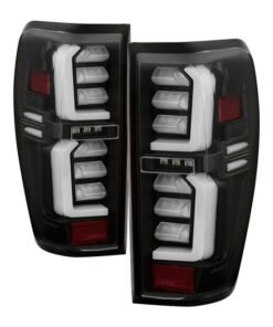 Spyder GMC Sierra 19-20 Incandescent Bulb Model Only LED Tail Lights - Black ALT-YD-GS19-LED-BK