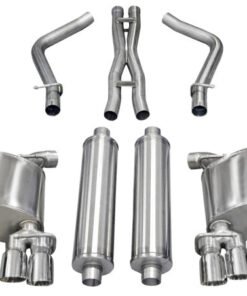 Corsa 11-13 Dodge Charger R/T 5.7L V8 Polished Xtreme Cat-Back Exhaust