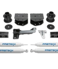 Fabtech 08-16 Ford F250/350/450 4WD 8 Lug 4in Budget System w/Perf. Shocks