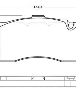 StopTech Street Touring 08-09 BMW 128i/135i Coupe Front Brake Pads