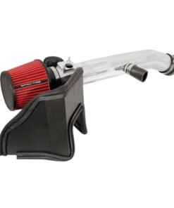 Spectre 06-12 Lexus IS250/IS350 V6-2.5/3.5L F/I Air Intake Kit - Polished w/Red Filter