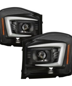 Spyder 04-06 Dodge Durango Projector Headlights - Black PRO-YD-DDU04-LB-BK