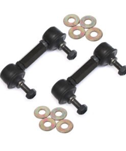BMR 10-11 5th Gen Camaro Rear Sway Bar End Link Kit - Black