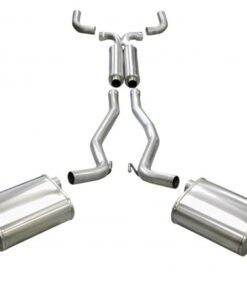 Corsa 10-14 Chevrolet Camaro Coupe SS 6.2L V8 Auto Black Sport Cat-Back + XO Exhaust