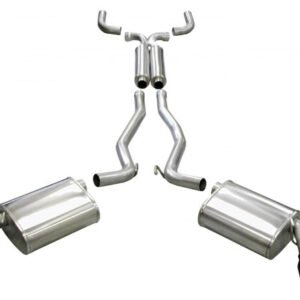 Corsa 10-14 Chevrolet Camaro Coupe SS 6.2L V8 Auto Black Sport Cat-Back + XO Exhaust