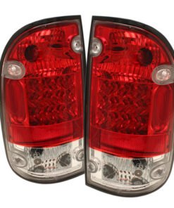 Spyder Toyota Tacoma 95-00 LED Tail Lights Red Clear ALT-YD-TT95-LED-RC