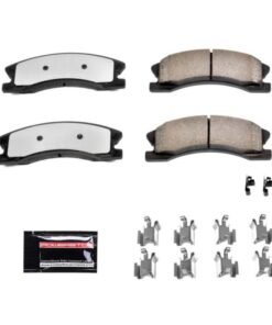 Power Stop 99-04 Jeep Grand Cherokee Front Z36 Truck & Tow Brake Pads w/Hardware
