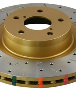 DBA 93-98 Supra Non-Turbo / 00-05 Lexus IS300 Front Drilled & Slotted 4000 Series Rotor