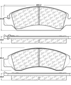 StopTech 2016 Chevy Tahoe Street Touring Front Brake Pads