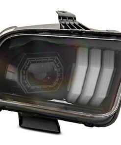 Raxiom 05-09 Ford Mustang w/ Halogen Prjctor Headlights- Black Housing (Clear Lens) (No GT500 )