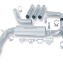 Borla 84-92 Chevrolet Camaro / Pontiac Trans Am 5.0L/5.7L V8 3in Adj SS Cat-Back Exhaust w/ Adapters