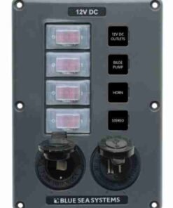 Blue Sea Systems 4321BSS Switch Panel