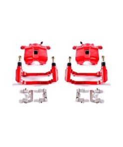 Power Stop 01-03 Acura CL Front Red Calipers w/Brackets - Pair