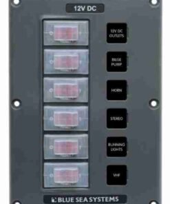 Blue Sea Systems 4322BSS Switch Panel