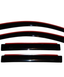 AVS 04-08 Chrysler Pacifica Ventvisor In-Channel Front & Rear Window Deflectors 4pc - Smoke