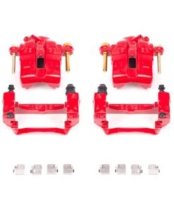 Power Stop 94-97 Mazda Miata Front Red Calipers w/Brackets - Pair