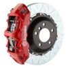 Brembo 01-06 BMW M3 (E46) Front GT BBK 6 Piston Cast 355x32 2pc Rotor Slotted Type3-Red