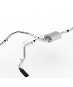 Borla 14-18 Chevrolet Silverado 1500 AT/MT 4DR SS S-Type Catback Exhaust Black Chrome Tip