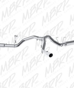 MBRP 14-16 Ram 2500 6.4L 4in AL Dual Side Split Outlet Cat Back Exhaust