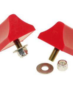Prothane Universal Bump Stop 1-3/8 X 2 X 2-1/4 Wedge - Red