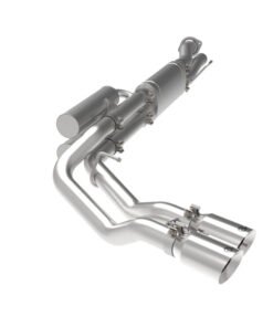aFe Rebel Series 3in 409 SS Cat-Back Exhaust w/ Polish Tips 17-20 Ford F-250 V8 6.2L