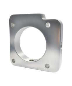 Torque Solution Throttle Body Spacer (Silver) Subaru WRX 2006-2014 / STI 2004-2015