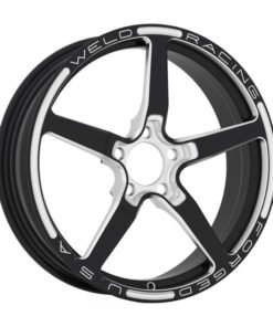 Weld Alumastar 2.0 18x6 / 5x4.5 BP / 3.2in. BS Black Wheel