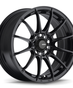 Konig Dial In 15x9 4x100 ET35 Gloss Black