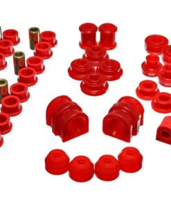 Energy Suspension 91-02 Saturn S Series Coupe/Sedan/Wagon Red Hyper-Flex Master Bushing Set