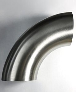 Stainless Bros 3.5in Diameter 1.5D / 3.5in CLR 90 Degree Bend NO LEG