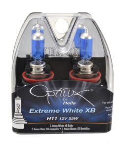 Hella H11 12V 55W Xenon White XB Bulb (Pair)