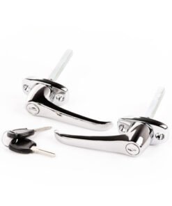 Omix Exterior Door Handle Kit- 76-80 Jeep CJ7