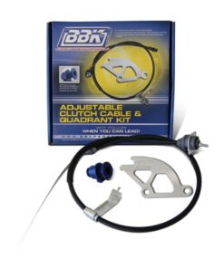 BBK 79-95 Mustang Adjustable Clutch Quadrant Cable And Firewall Adjuster Kit