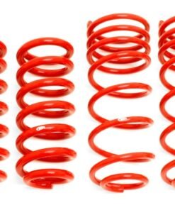 BMR 93-02 F-Body Lowering Spring Kit (Set Of 4) - Red