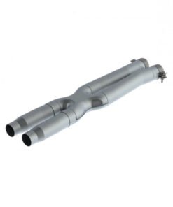 MBRP 16-19 Ford Mustang GT350 3in Resonator Delete X-Pipe - T409