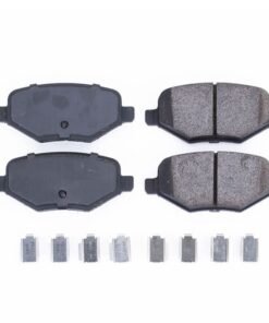 Power Stop 14-15 Ford Edge Rear Z17 Evolution Ceramic Brake Pads w/Hardware