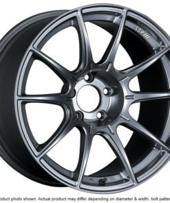 SSR GTX01 18x9.5 5x114.3 15mm Offset Dark Silver Wheel
