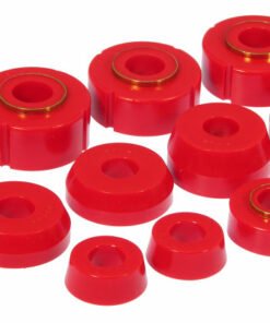 Prothane 66-79 Ford F100-350 4wd Body Mount - Red