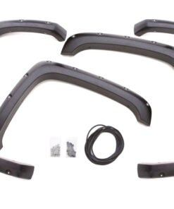 Lund 14-15 Chevy Silverado 1500 RX-Rivet Style Textured Elite Series Fender Flares - Black (4 Pc.)