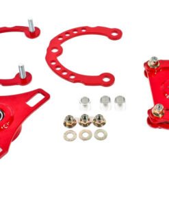 BMR 15-17 S550 Mustang Caster Camber Plates - Red