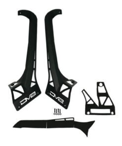 DV8 Offroad 20-22 Jeep JL 392 & JT Mojave A-Pillar Light Bar Mount
