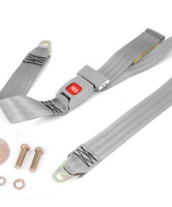 Omix Lap Seat Belt Gray 87-95 Jeep Wrangler YJ