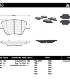StopTech Performance Volkswagen Rear Brake Pads