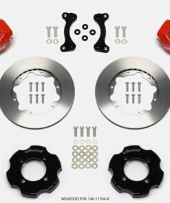 Wilwood Forged Dynalite Front Hat Kit 11.00in Red 95-05 Miata