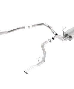 Borla Cat-Back Touring 09-15 Ram 1500 5.7L EC SB Truck Single Spilt Rear Exit Through Bumper