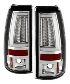 Spyder Chevy Silverado 1500/2500 03-06 Version 2 LED Tail Lights - Chrome ALT-YD-CS03V2-LED-C