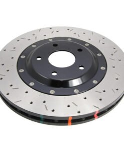 DBA 09+ Nissan 370Z Sport / Infiniti G37 Sport Front Drilled & Slotted 5000 Series 2 Piece Rotor Ass